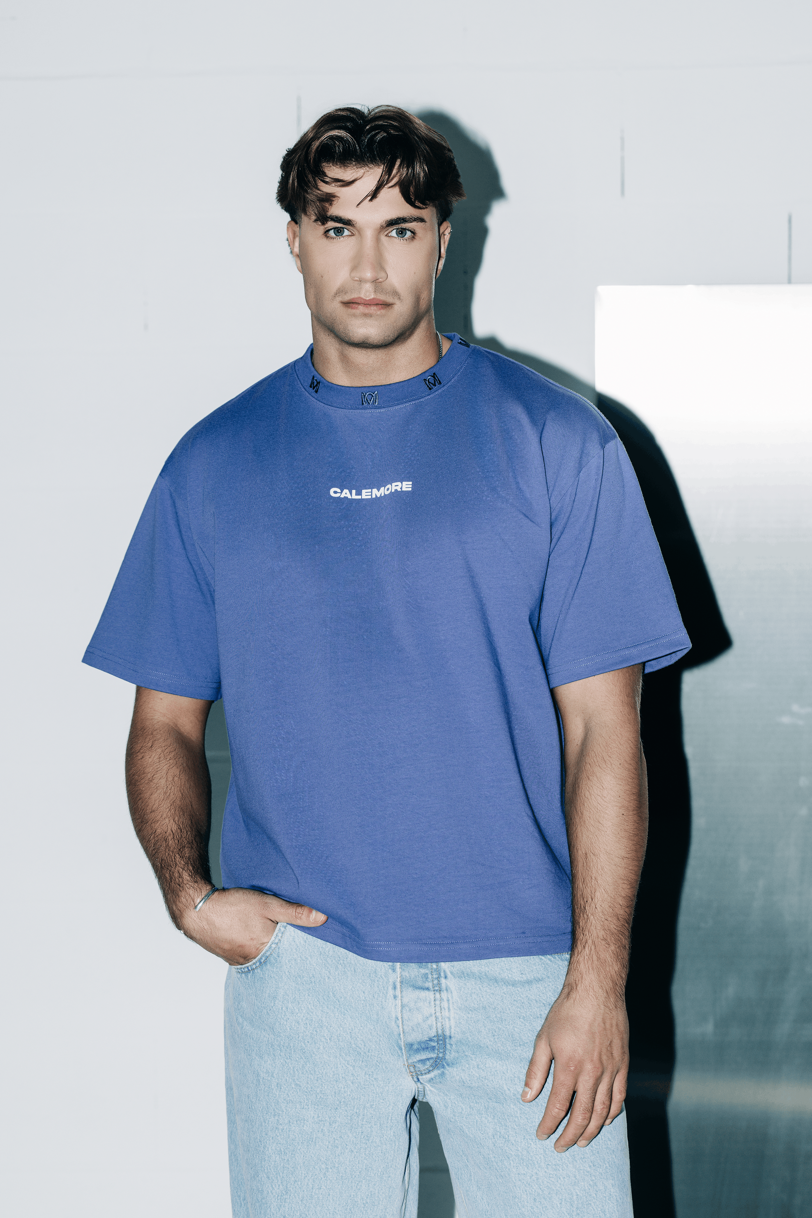 T-SHIRT SKY BLUE – CALEMORE