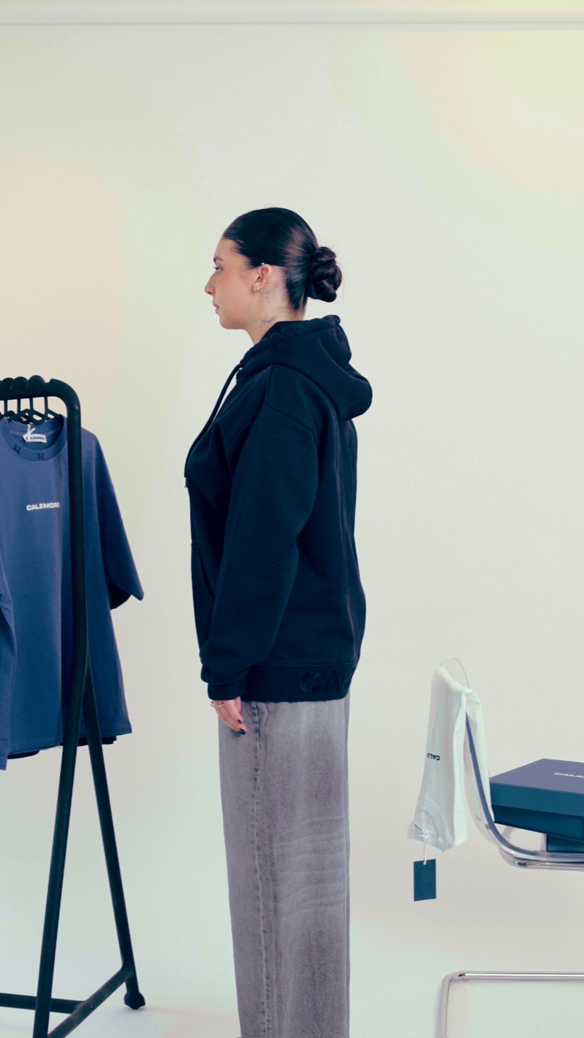 HOODIE CALEMORE MIDNIGHT VIOLET