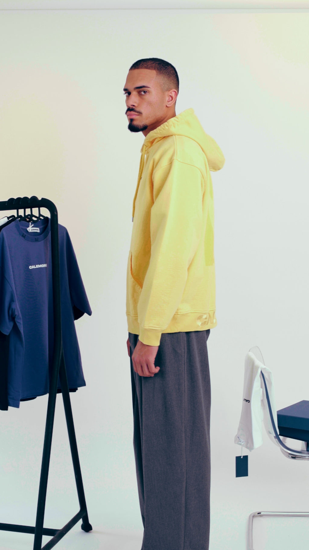 HOODIE CALEMORE LEMON DROP