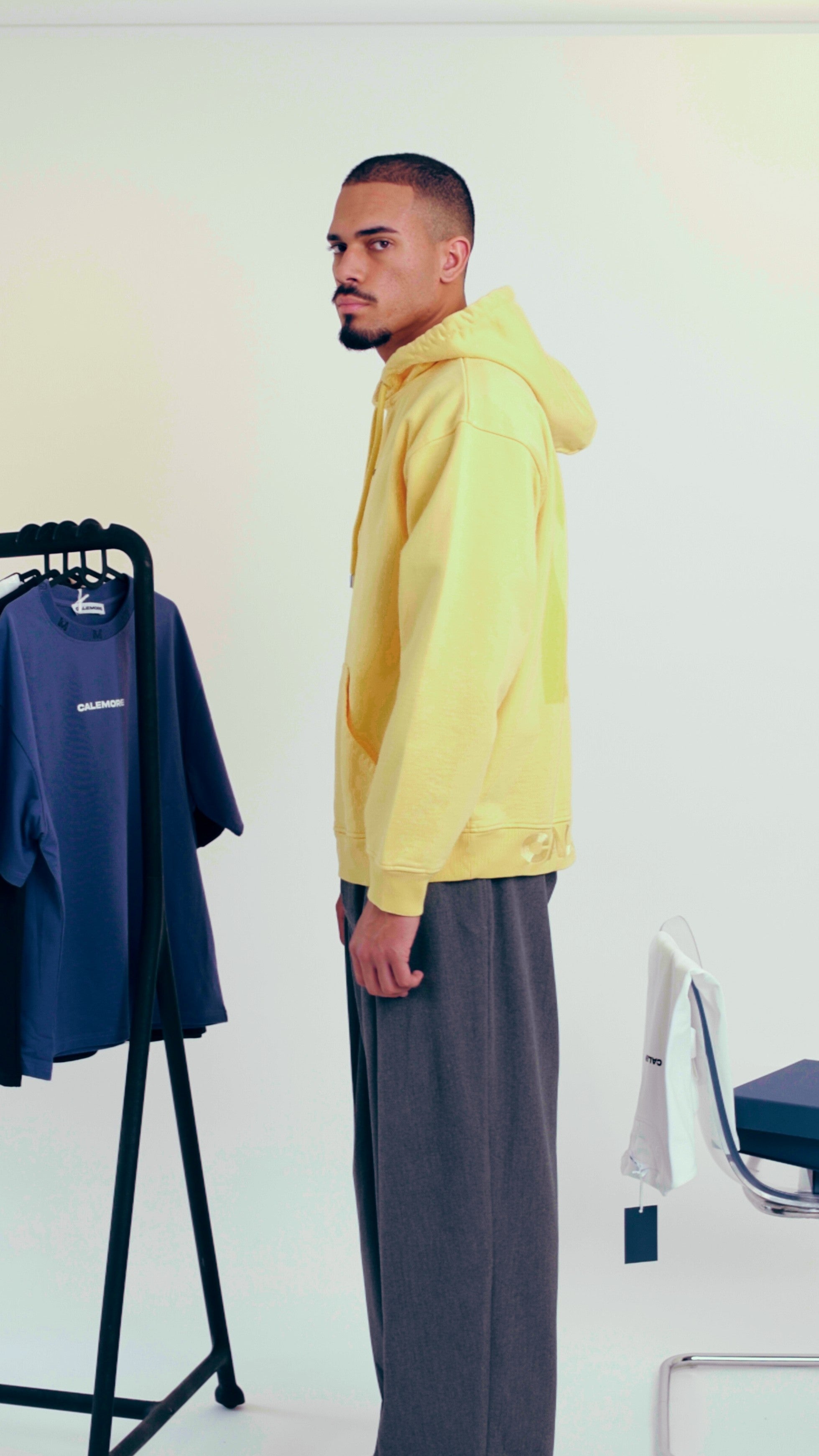 HOODIE CALEMORE LEMON DROP