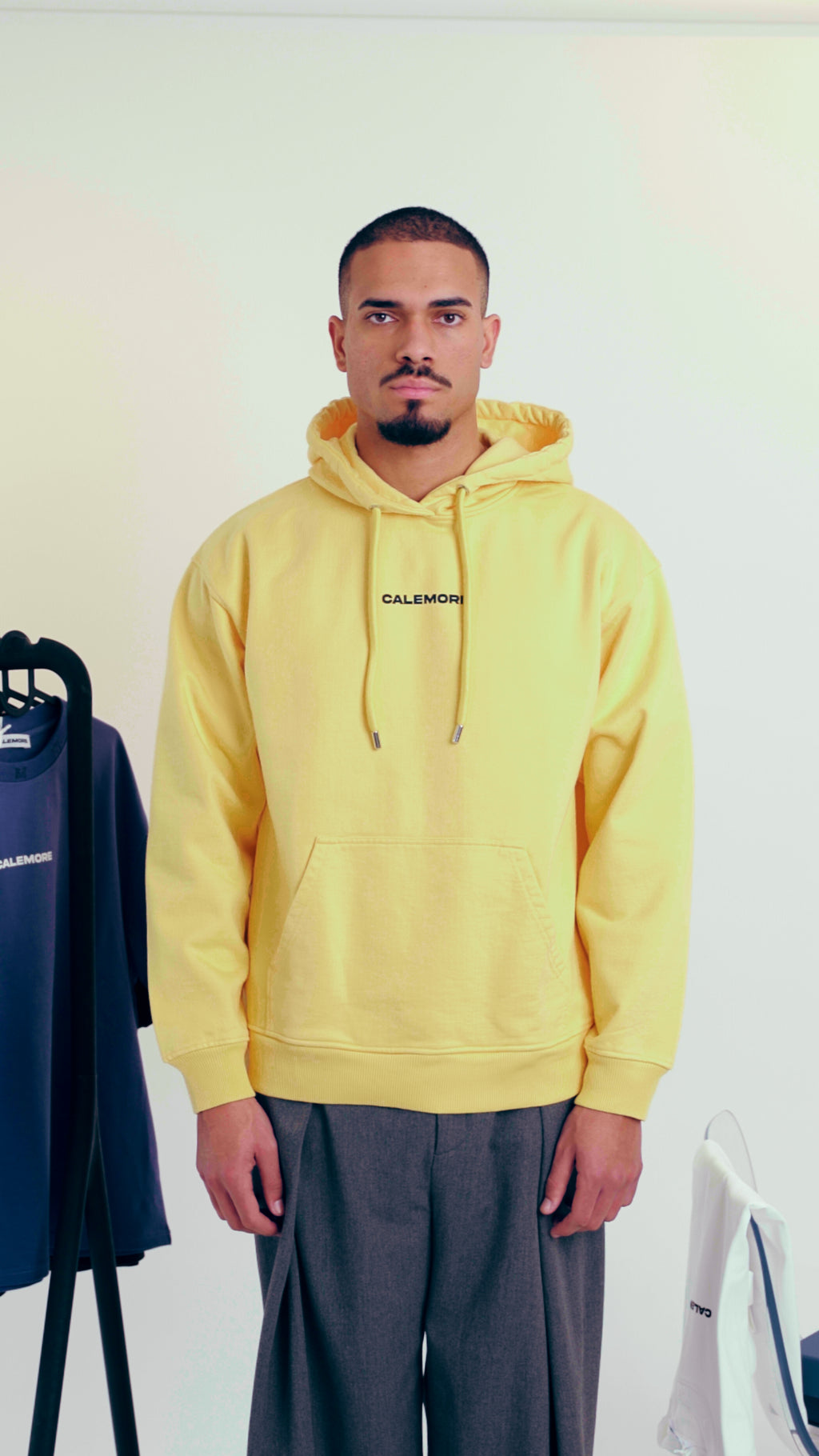 HOODIE CALEMORE LEMON DROP