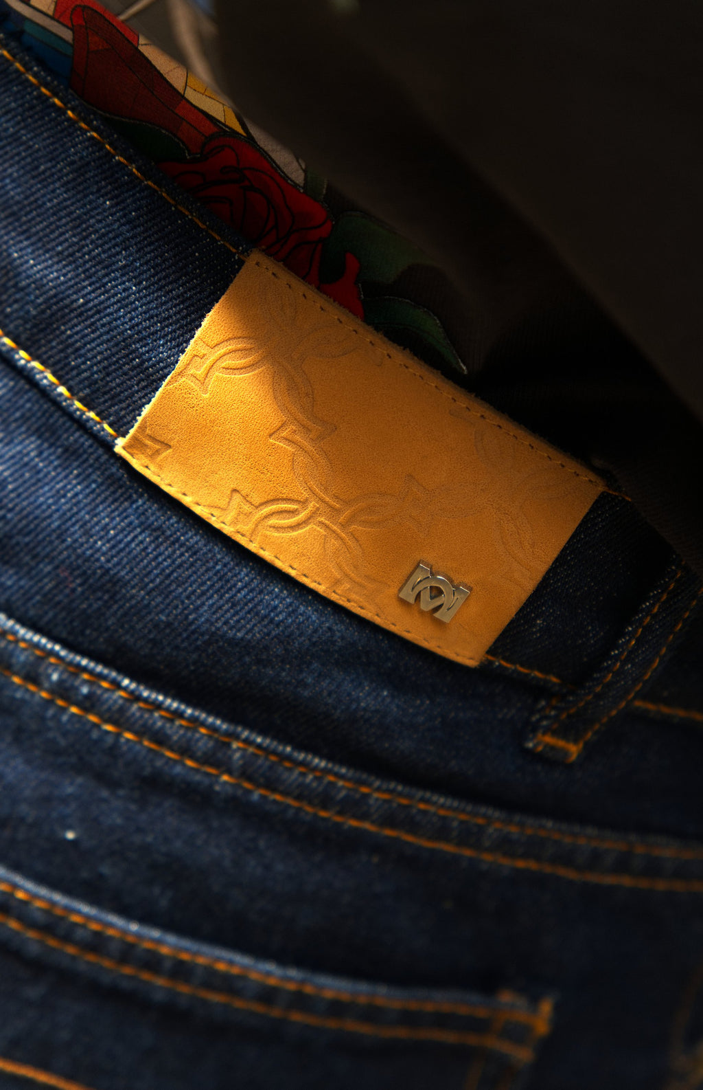 Invicta Trousers, leather patch