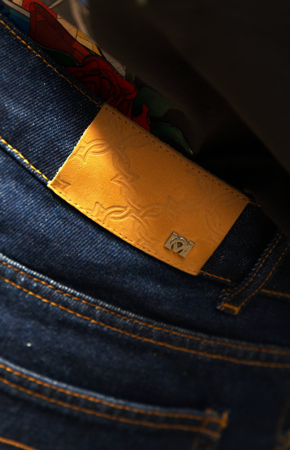Invicta Trousers, leather patch