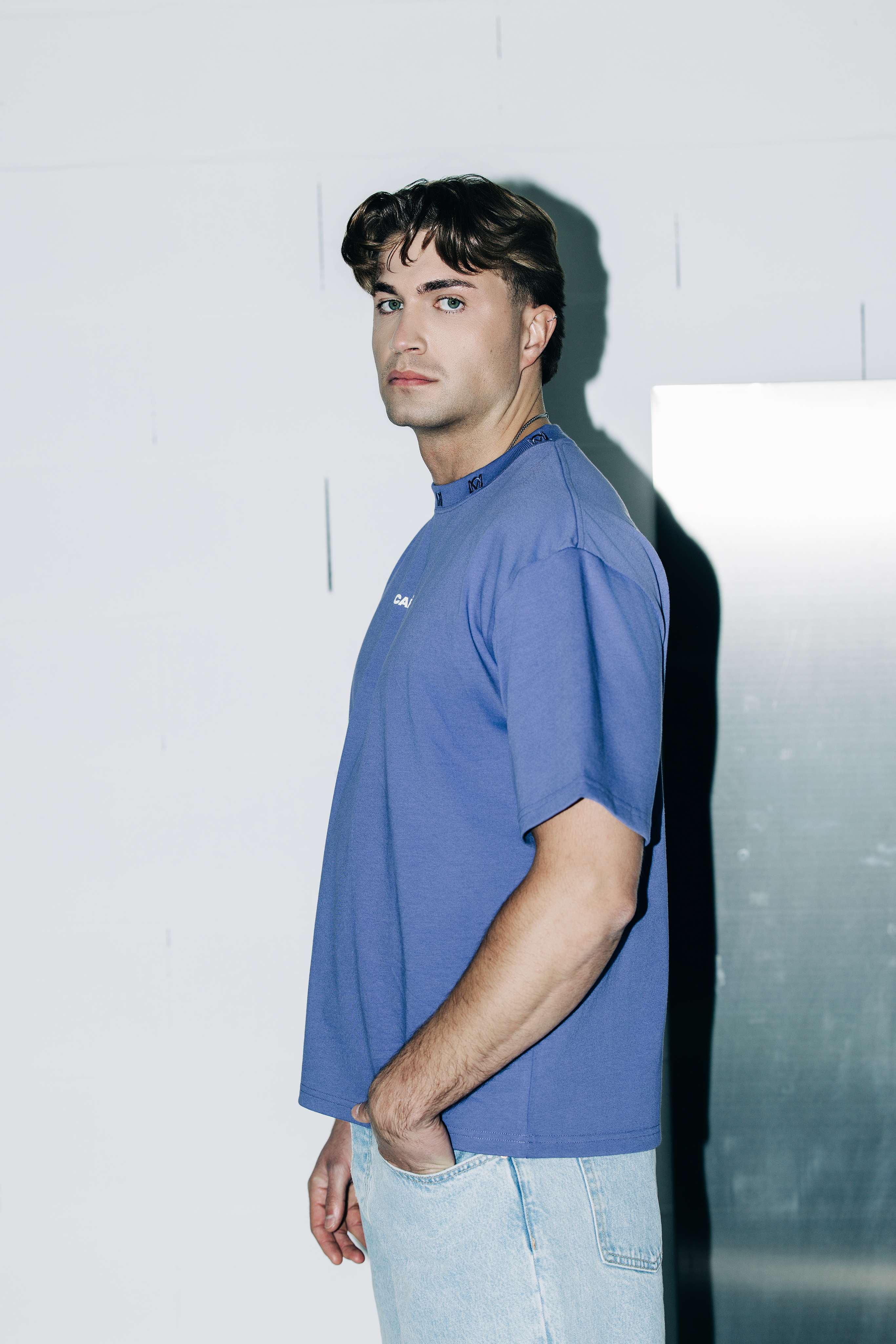 T-SHIRT CALEMORE SKY BLUE