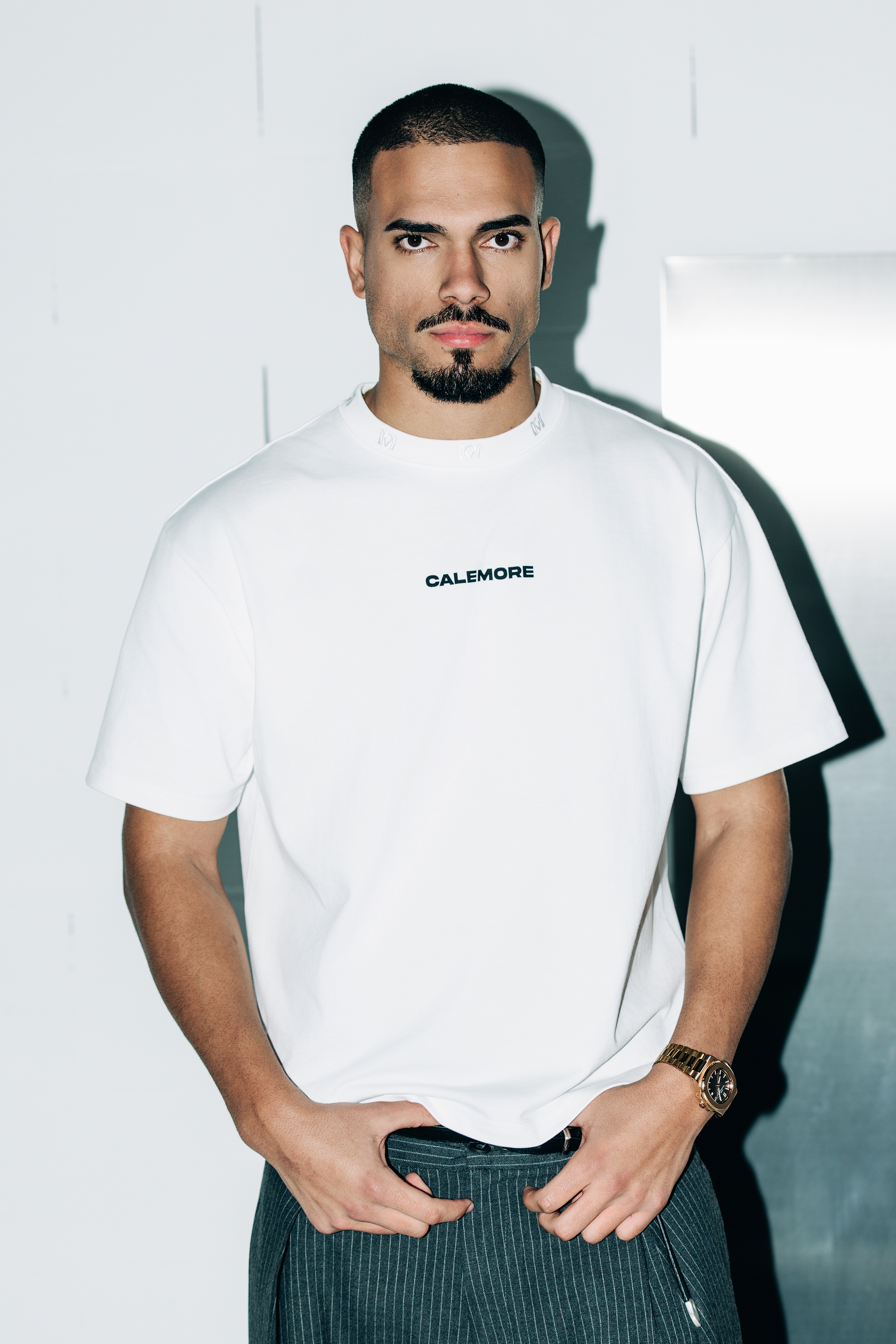 T-SHIRT CALEMORE BLANC