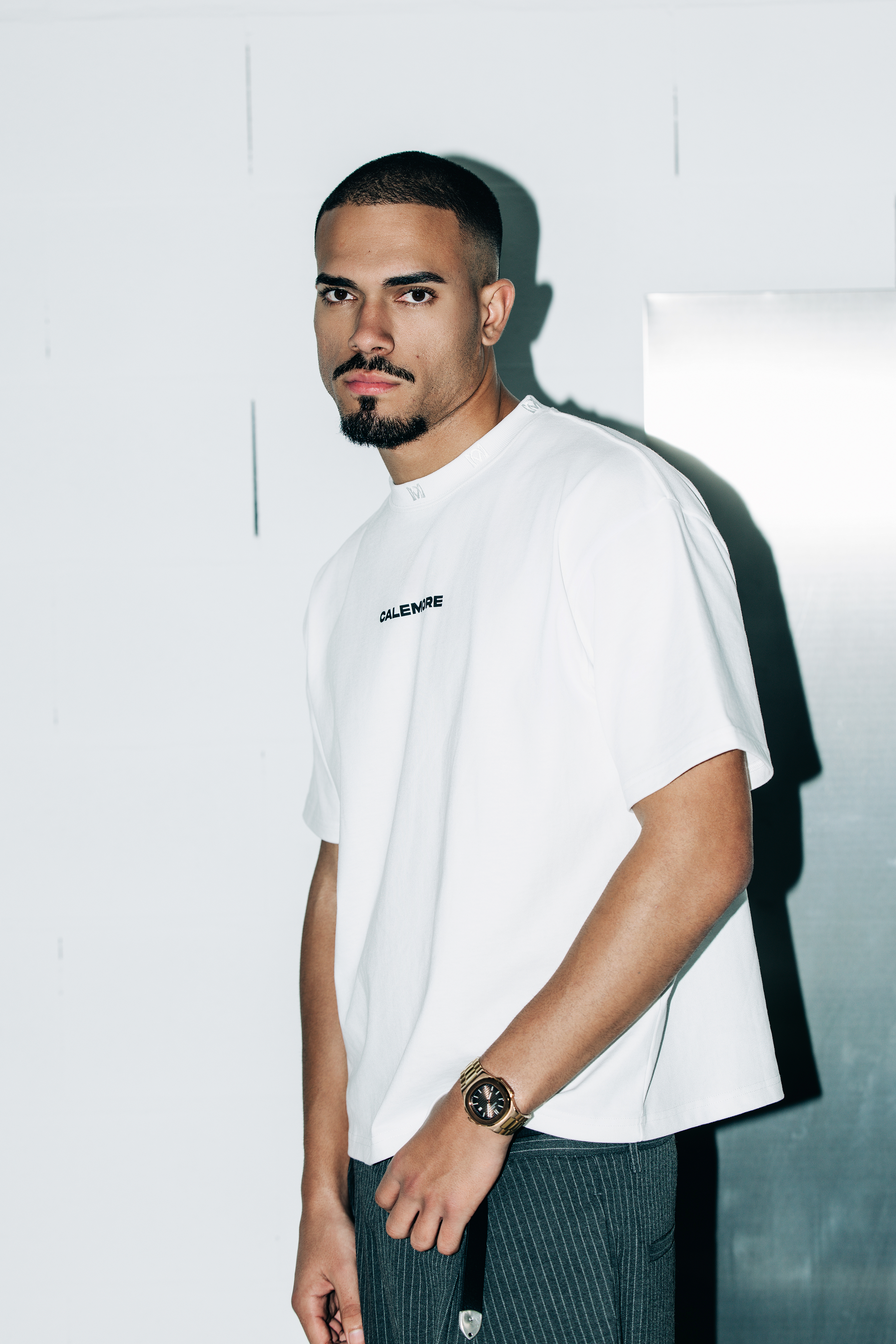 T-SHIRT CALEMORE BLANC