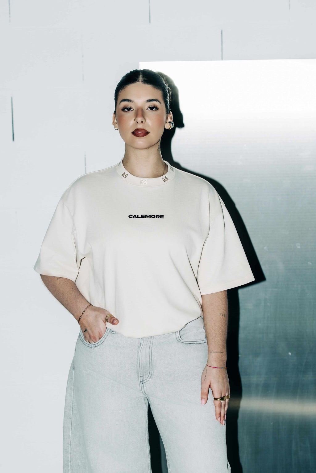 T-SHIRT FROSTED ALMOND