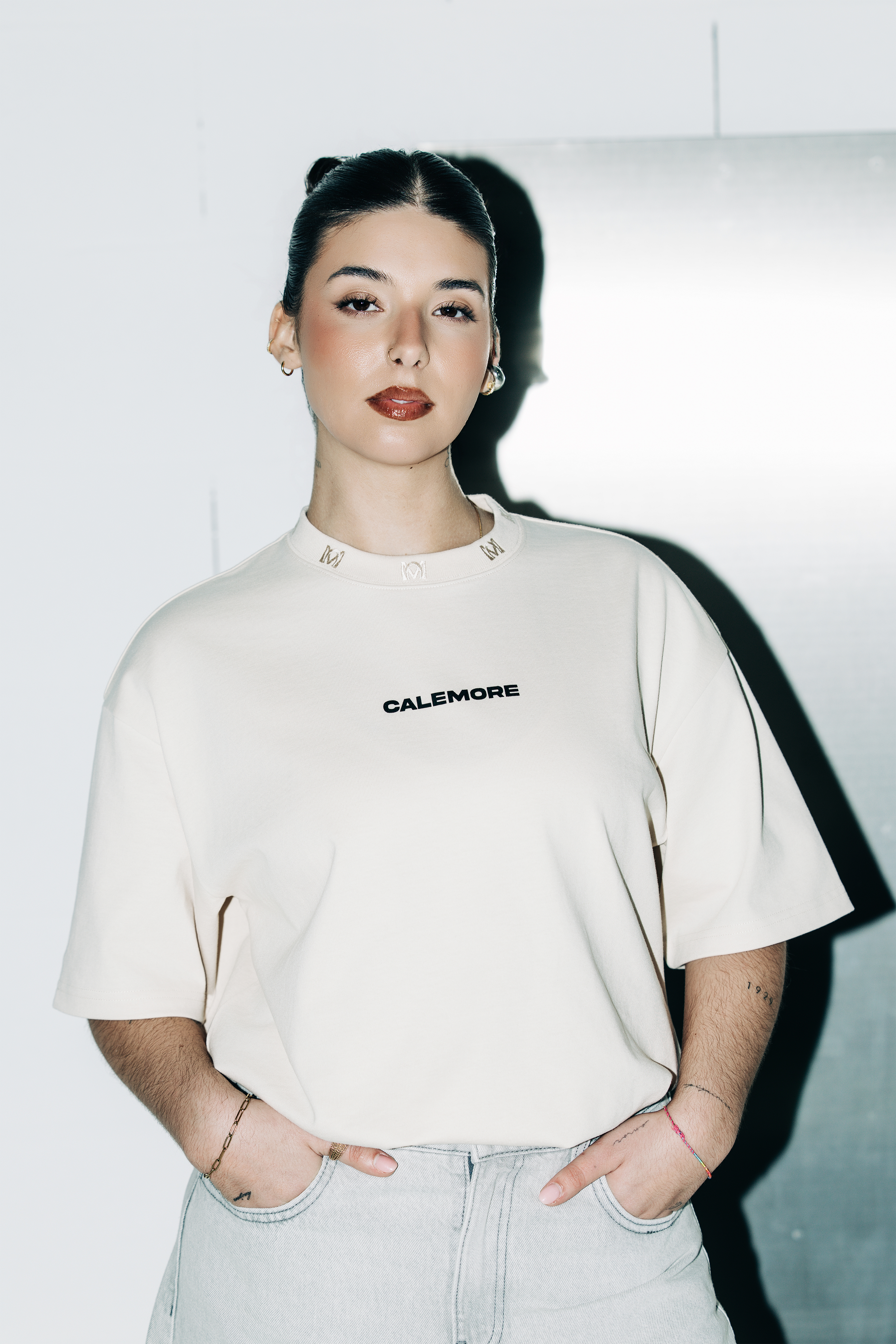 T-SHIRT CALEMORE FROSTED ALMOND