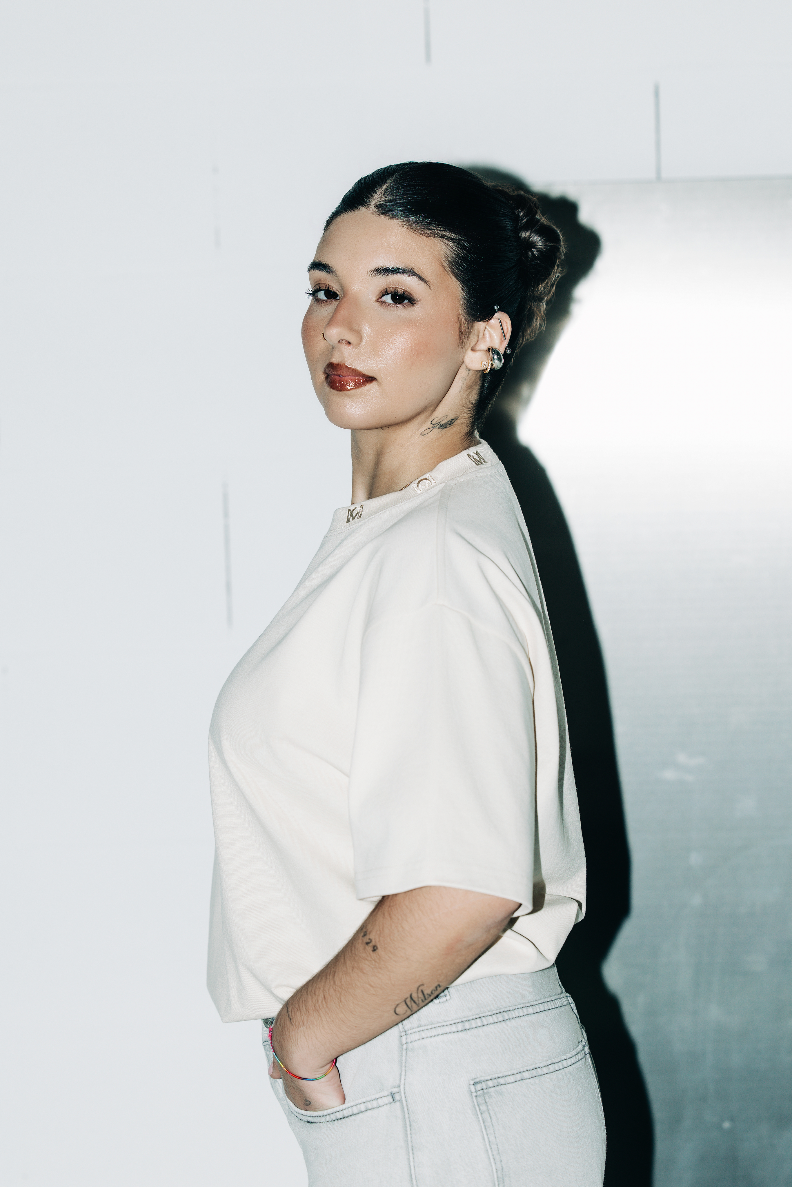 T-SHIRT CALEMORE FROSTED ALMOND